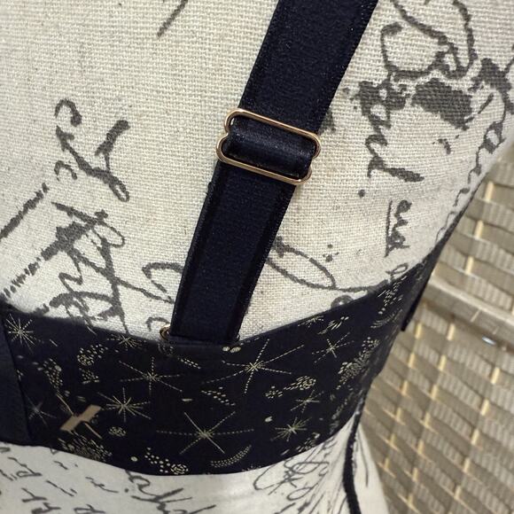 Knix WINGWOMAN CONTOUR BRA Size 3 Black STARGAZER Celestial Print Wireless NEW - Picture 5 of 10